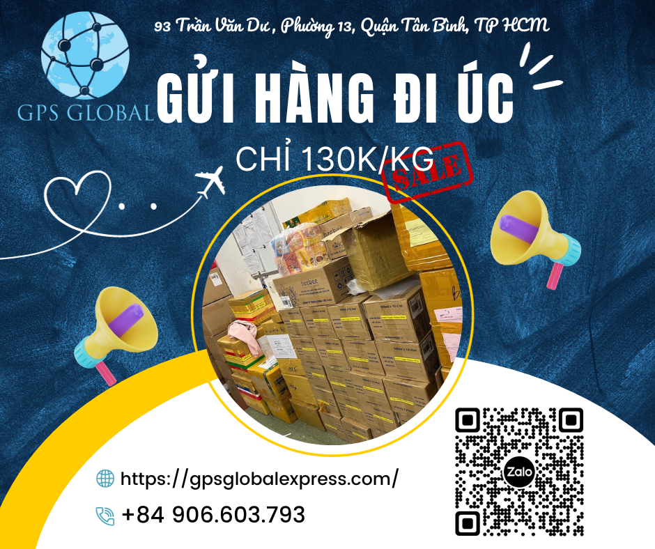 GPS Global Express - Đối Tác Tối Ưu Cho Vận Chuyển Hàng Đến Úc!